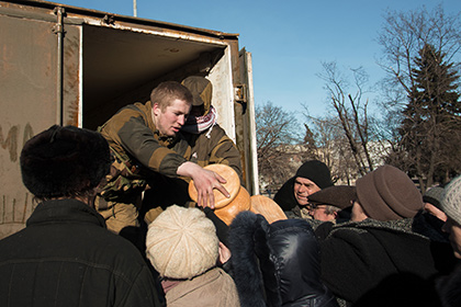 Donbass на востоке Украины 1,5 миллиона человек оказались на грани голода