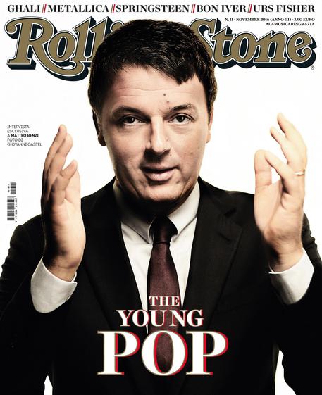 Renzi in copertina "Rolling Stone" Renzi in copertina "Rolling Stone"