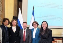Gli ‘Indistruttibili ponti culturali’, con la mostra del pittore Oleg Putnin, presentata dall’Ambasciatore della Federazione Russa Paramonov