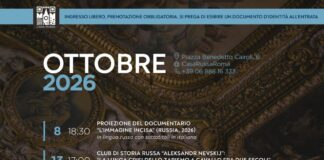Casa Russa a Roma: gli eventi del mese di ottobre